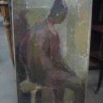 456 1916 OIL PAINTING